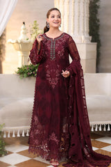 Maria.B Chiffons MPC-26-108-Burgundy