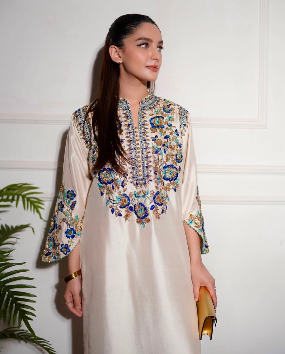 Aleena Khan Designer - White