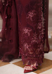 Maria.B Chiffons MPC-26-108-Burgundy