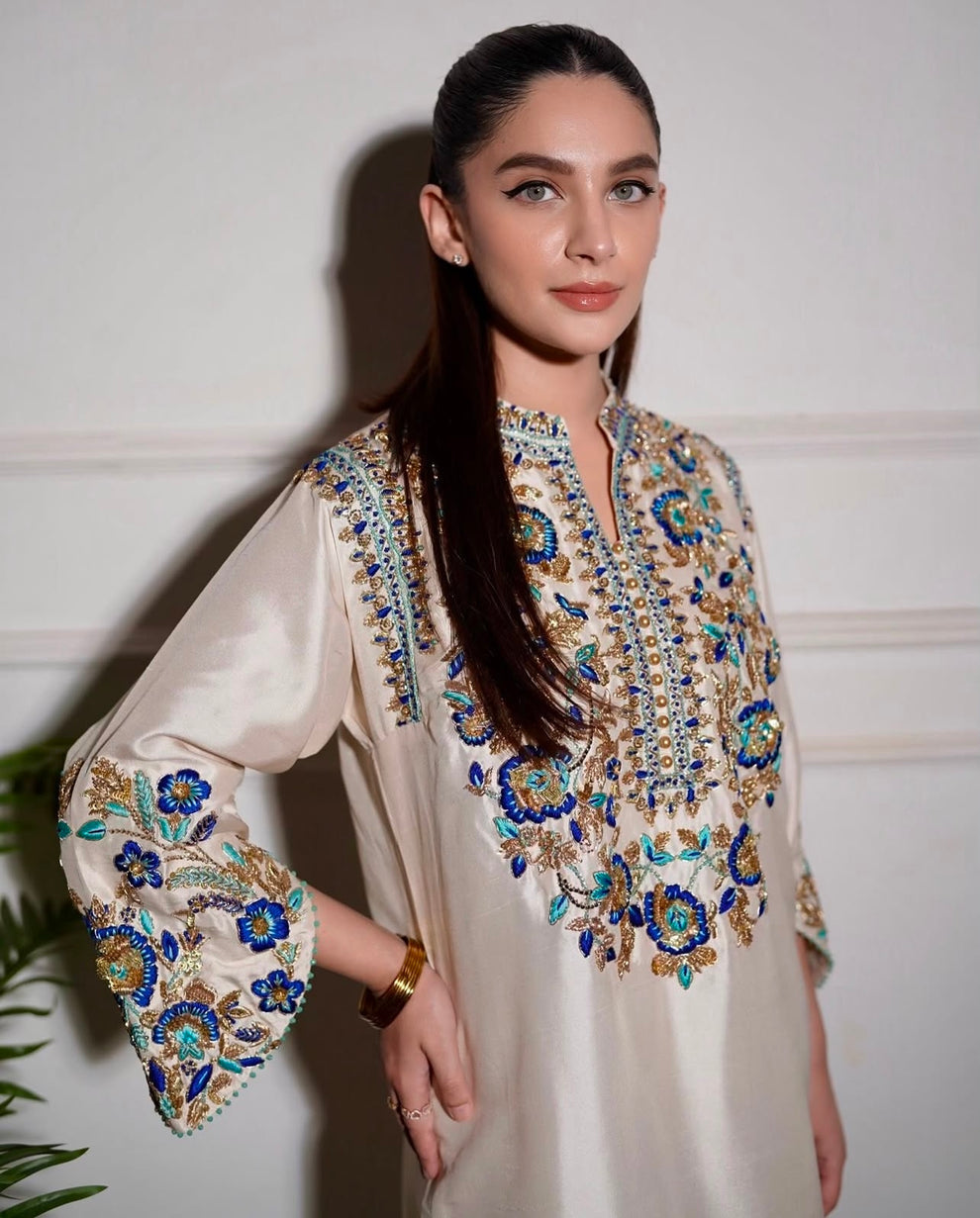 Aleena Khan Designer - White