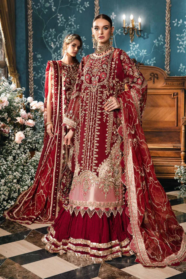 3 PIECE UNSTITCHED EMBROIDERED SUIT | BD-2807