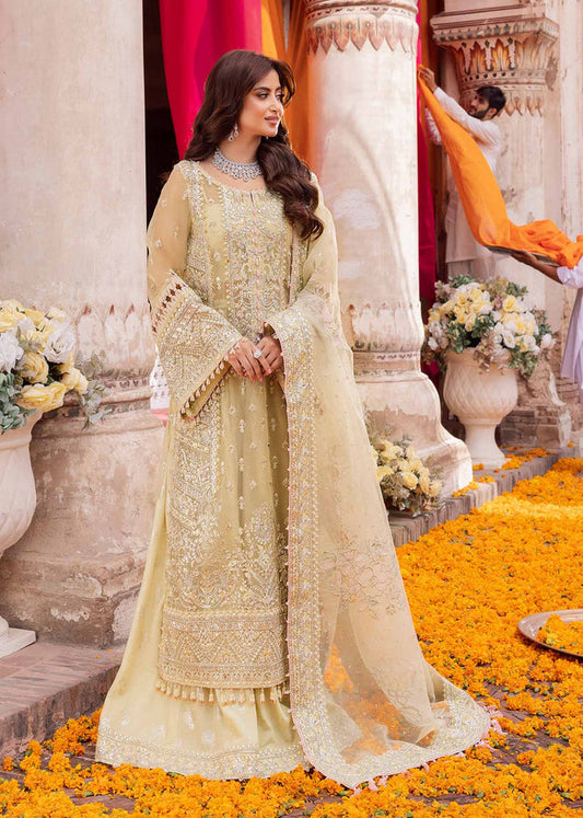 Maahi by Kanwal Malik Embroidered Organza Unstitched 3Pc Suit