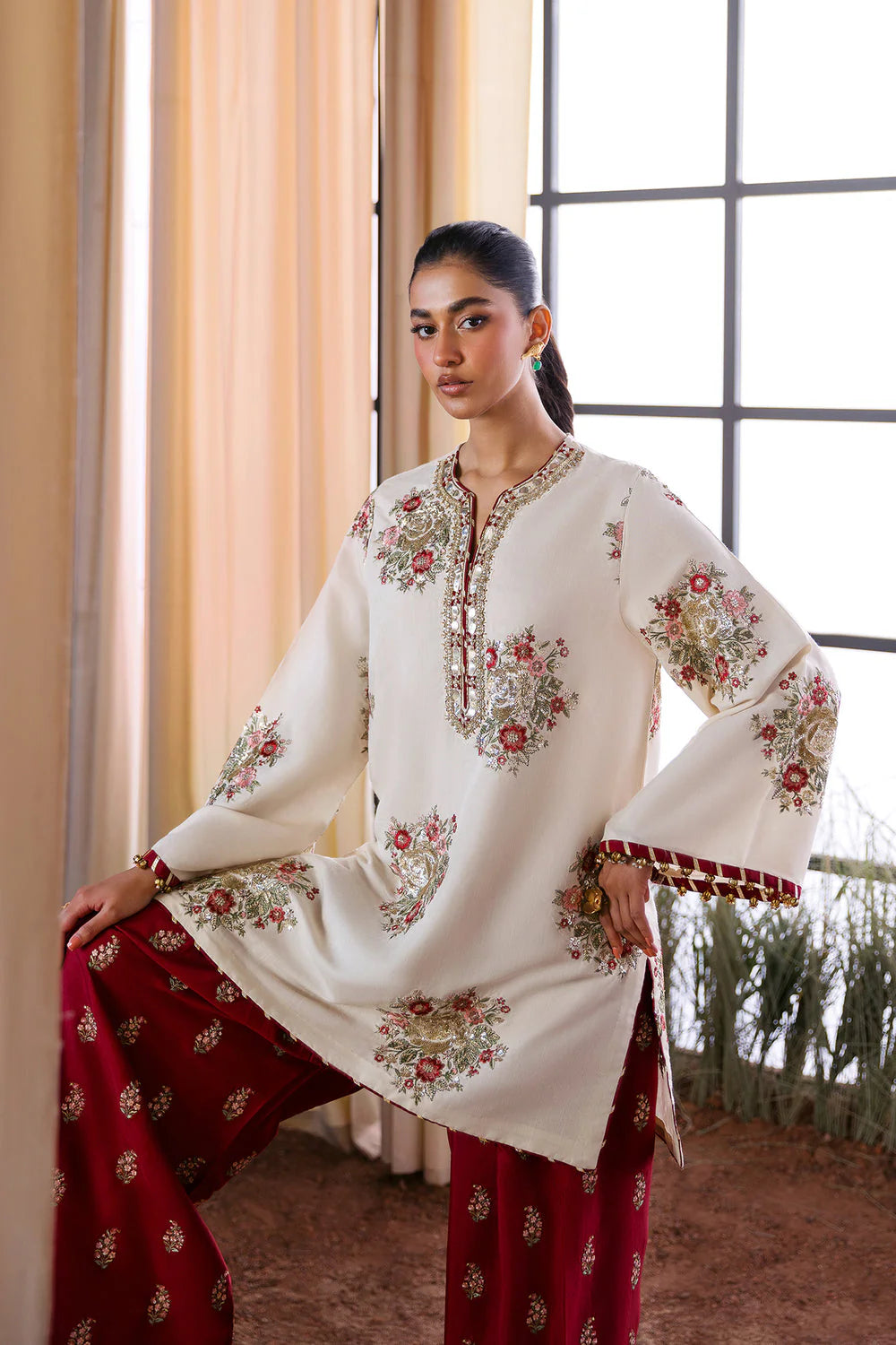 Ethnic - Off White